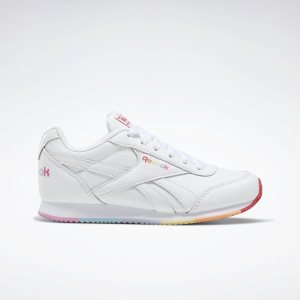 Reebok Royal Classic Jogger 2.0 Turnschuhe Kinder - Weiß/Rot/Orange - DE 048-YZN